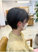 【お客様ヘア】ピアスが映える♪くびれショート