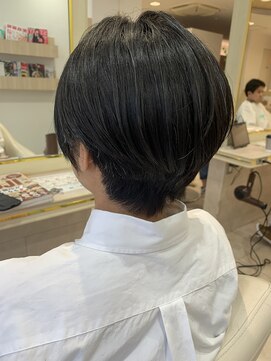 アッシュ 仙川店(Ash) 20代/30代/40代 ハンサムショート シースルーバング