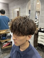 ミオ(Mio) 滋賀/南草津/メンズ美容室/波巻きツイストスパイラルパーマ