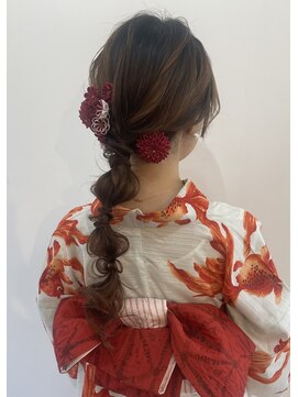 マーリー(marlee) 浴衣アレンジ