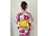 【浴衣レンタル】浴衣レンタル＋着付け