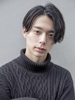 【小久保style】ベリーショートニュアンスパーマグレーベージュ