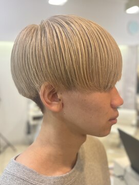 ディオ 町田店(DIO) 韓国マッシュ×ハイトーン(ブリーチあり)【町田/韓国ヘア】