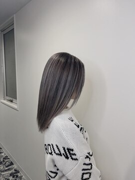 ブランシスヘアー(Bulansis Hair) エクステ外してバレイヤージュ！