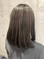 プラスシー(+C)&nbsp;まろやか地毛にハイライト！福岡ハイライト/福岡白髪ぼかし