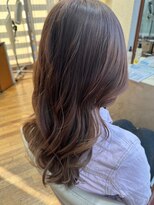 イーストハムヘッドショップ(EAST HAM head shop) 透明感シアーグレージュ/艶髪/セミロング