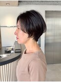 【くせ毛カット】脱縮毛矯正ショート