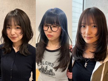マウ(mau)の写真/【顔周り似合わせカット】ミリ単位でこだわったカットでなりたいイメージを実現！韓国風の顔回りカットも◎