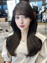 エインアンリー 明治神宮前(AIN.ANLY.)&nbsp;イメチェン/ハッシュカット/フルバング/似合わせカット/韓国ヘア