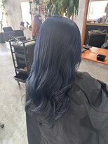 シールドヘアー 沖縄 新都心(C'LD Hair)&nbsp;ダブルカラー/ブルーグレー