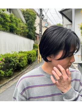 アデ オモテサンドウ(ade omotesando) 柔らかな質感で作るメンズボブ