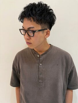 アンプ(amp) メンズショートパーマ