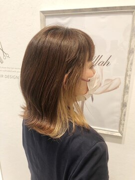 レグルス ヘアーデザイン パセオ野間大池店(Reglus hair design) インナーカラー/セミロング