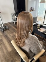スタイル 皆実店(STYLE)&nbsp;ベージュ/ハイライト/ミディアム/髪質改善/オージュア/