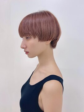 ヴィサージュクオン(VISAGE Quon) 重軽ピンクマッシュショート◎