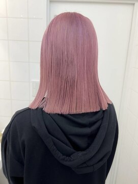 デート 下北沢(DATE) 下北沢ブリーチカラーハイトーンデザインカラー顔周りレイヤー◆