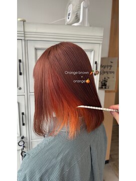 ノーヴァ バイ ボナ 前橋店(nova by bona) 秋にピッタリorangebrown