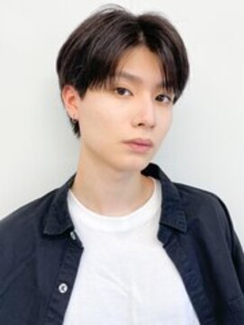 エル 渋谷(L) 小顔効果◎韓国風縮毛矯正ストレート×センターパート