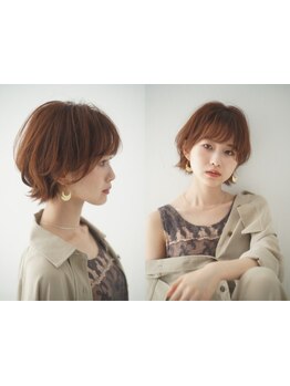 小顔に魅せる美シルエットカットが魅力的。braceのショートを経験すれば、もう他のサロンには通えない♪