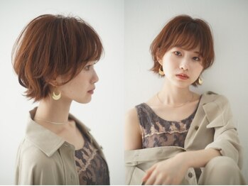 ソワン ドゥ ブレス 今里店(soin de brace)の写真/小顔に魅せる美シルエットカットが魅力的。braceのショートを経験すれば、もう他のサロンには通えない♪