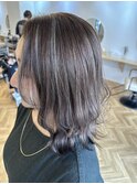 白髪ぼかしハイライト！！