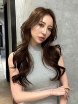 フィーネ 吉祥寺(Fi -Ne)&nbsp;ブリーチなしモカブラウン/大人上品な韓国レイヤーカット