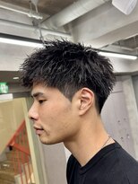 ニコ トウキョウ ロジック(nico TOKYO Logic) 刈り上げアップバングスパイキーショートパーマスパイラルパーマ