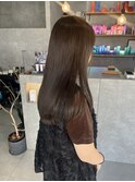 ナチュラルブラウン×髪質改善