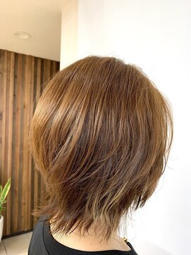 クオリス 上板橋店(QUALIS) 春カラーハイライト☆くびれヘアアッシュベージュ小顔20代30代