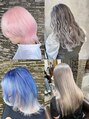 ヘアーアトリエ ラフェル(hair atelier Rafel)&nbsp;ブリーチを使ったハイトーンカラーも得意です
