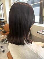 カノエ 福岡香椎店(canoe)&nbsp;外ハネボブ 髪質改善 縮毛矯正 20代 30代 顔周りカット 艶髪