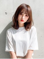 ライリー(riley) ワンカール外はねレイヤーロブ