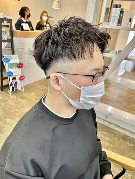 メンズカノエ 宇部厚南店(Men’s CANOE) 縦落ちパーマ