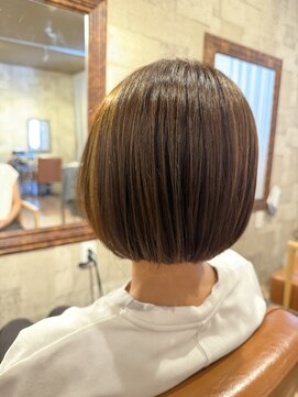ヘアサロン アプリ(hair salon APPLI) コンパクトボブ｜まとまり美髪◎