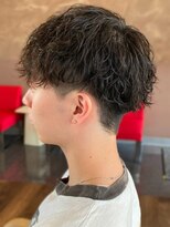 美容室 スタイルエキシティ(STYLE EKI CITY)&nbsp;ニュアンスパーマ 波巻きパーマ マッシュ ツーブロック