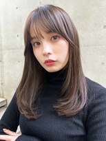 はんなり 行徳 根元ストレート×毛先デジパの韓国ロング