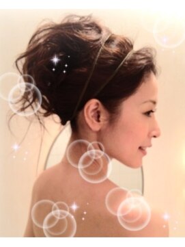 ヘアメイクアンドセットサロン リッコ(Hair make&set salon Ricco) 茶屋町セットサロンRiccoクラシカルなグラマラスアップ