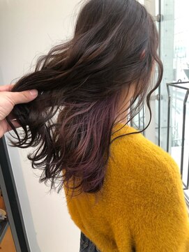 スティル ヘアアンドアイラッシュ(STILL hair&eyelash) 【STILLが叶える‥】外国人風inner☆カシスピンク