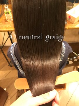 オハナ(ohana) 大人可愛いグレージュカラー■ ohana 表参道 髪質改善 ■