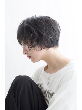 ハナブサ 御経塚店(HANABUSA) 《朝倉華鈴HANABUSA》ショートで楽しむしっかりパーマスタイル！