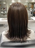 チョコカラー×髪質改善×トリートメント×大人カラー