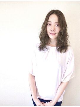 ヘアー キュート(hair CUtE) エアウェーブで作るランダムカールでリラックス感抜群のロブ！