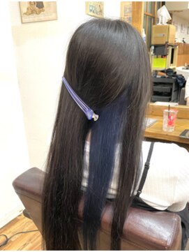 ヘアスタジオ ロメオ(hair studio Romeo) インナーブルー☆