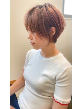 ニコ(nico) 斜めバング/グレージュカラー/デザインカラー/明石/大久保