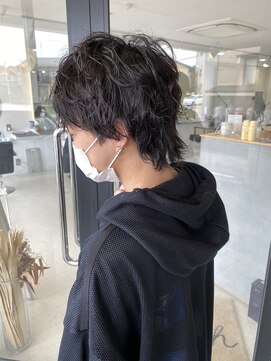 エンリッチヘア(enrich hair) マッシュウルフ