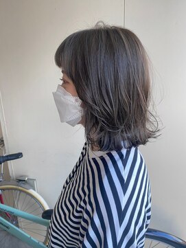 カシェ リタ ヘアー(CACHE'&RITA HAIR) ハイライト◯オリーブベージュ