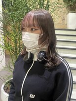 ゼスト 吉祥寺店(ZEST)&nbsp;【韓国ヘア】ペールピンクインナーカラー　zest吉祥寺青木桜