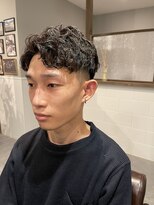 西本整髪&nbsp;アップバング　フェード