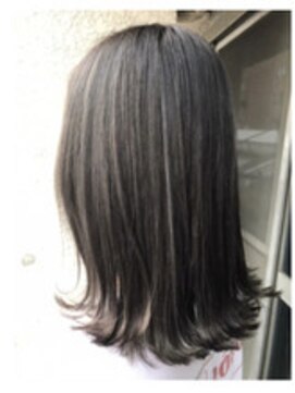 ナンバー 天王寺(NUMBER) ◆レイヤースタイル/ダークグレージュ/髪質改善/KERASTASE