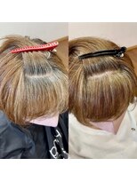 ピッカヘアーデザイン(PICKA hair-design)&nbsp;天然のハイライト